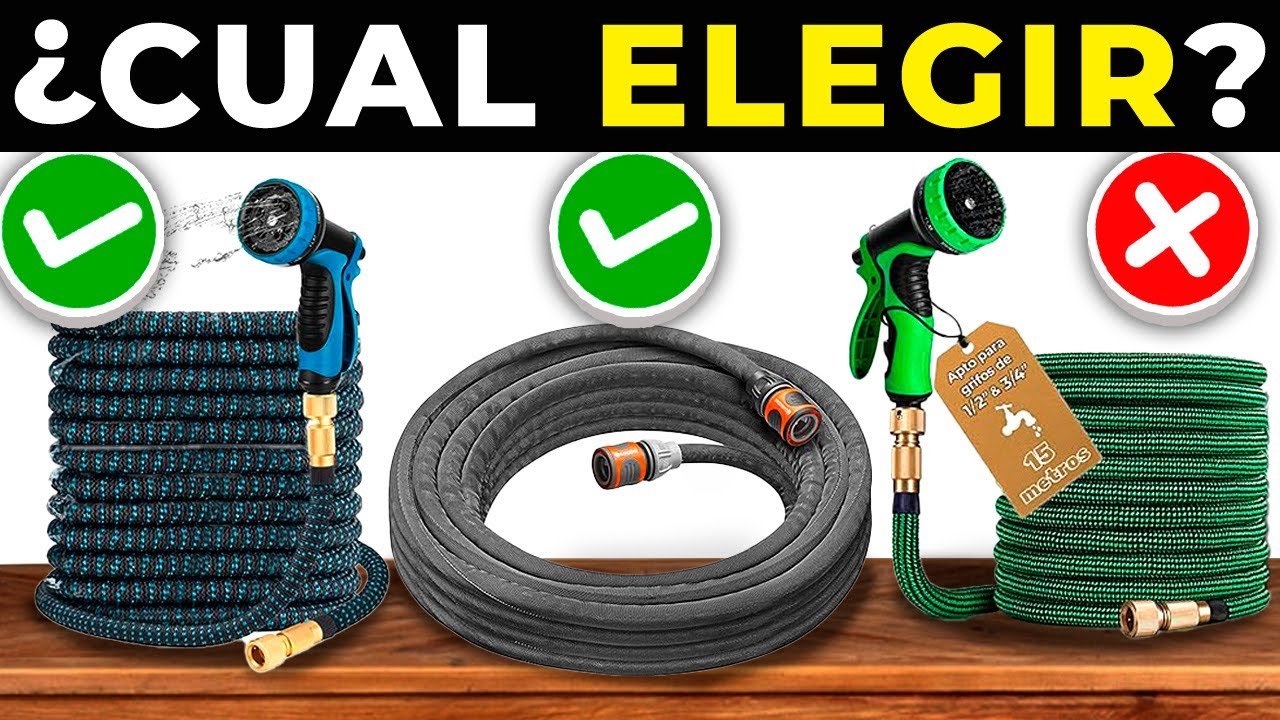 Curiosidades sobre la manguera para jardín: por qué algunas mangueras se enrollan solas
